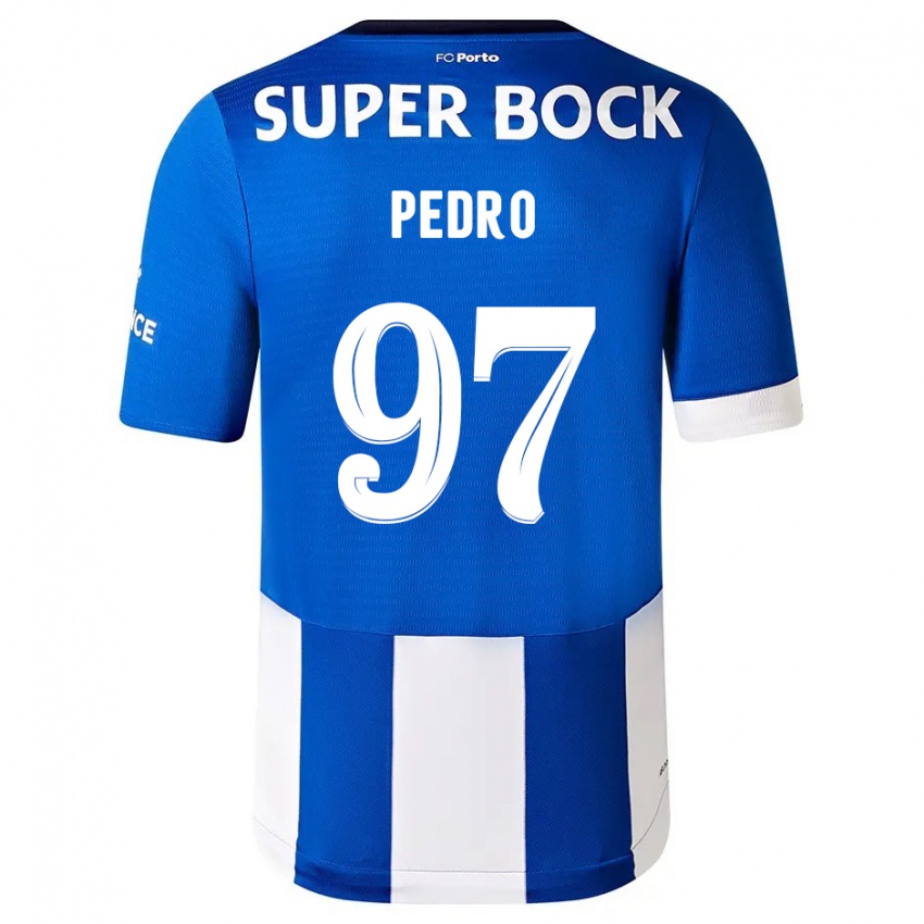 Herren Zé Pedro #97 Blau Weiss Heimtrikot Trikot 2023/24 T-Shirt Österreich