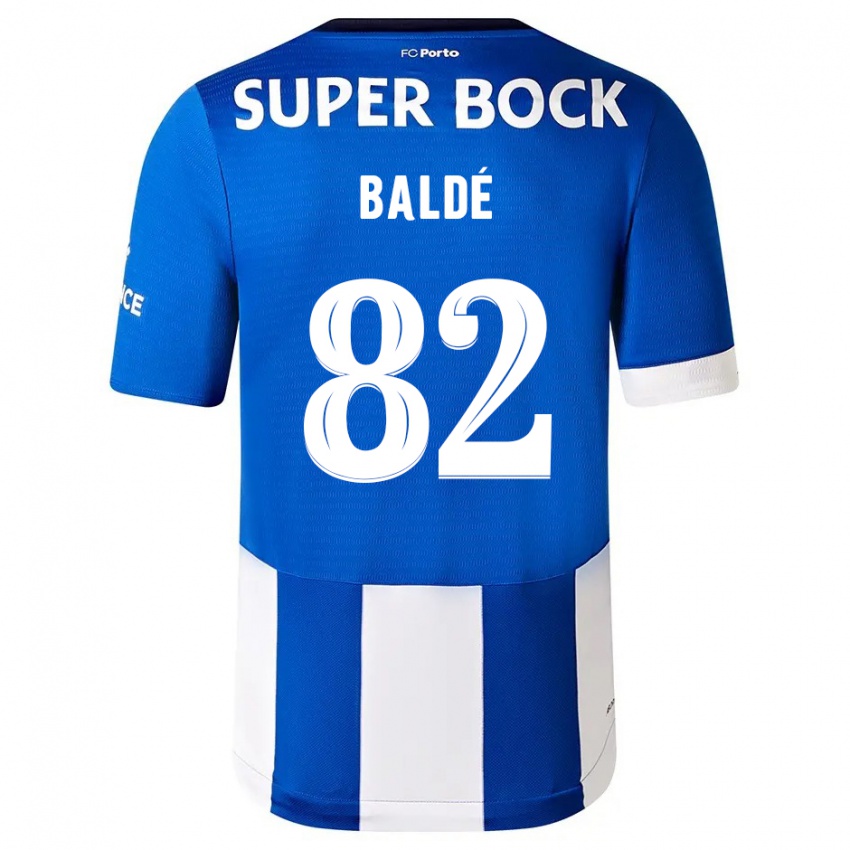 Herren Alfa Baldé #82 Blau Weiss Heimtrikot Trikot 2023/24 T-Shirt Österreich