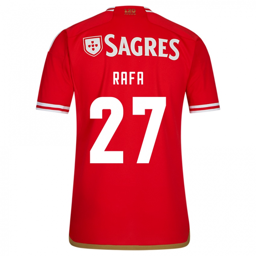 Herren Rafa Silva #27 Rot Heimtrikot Trikot 2023/24 T-Shirt Österreich