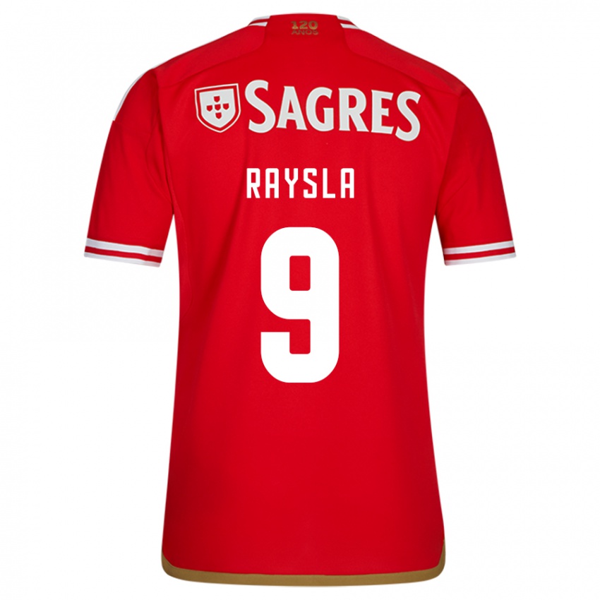 Herren Nycole Raysla #9 Rot Heimtrikot Trikot 2023/24 T-Shirt Österreich