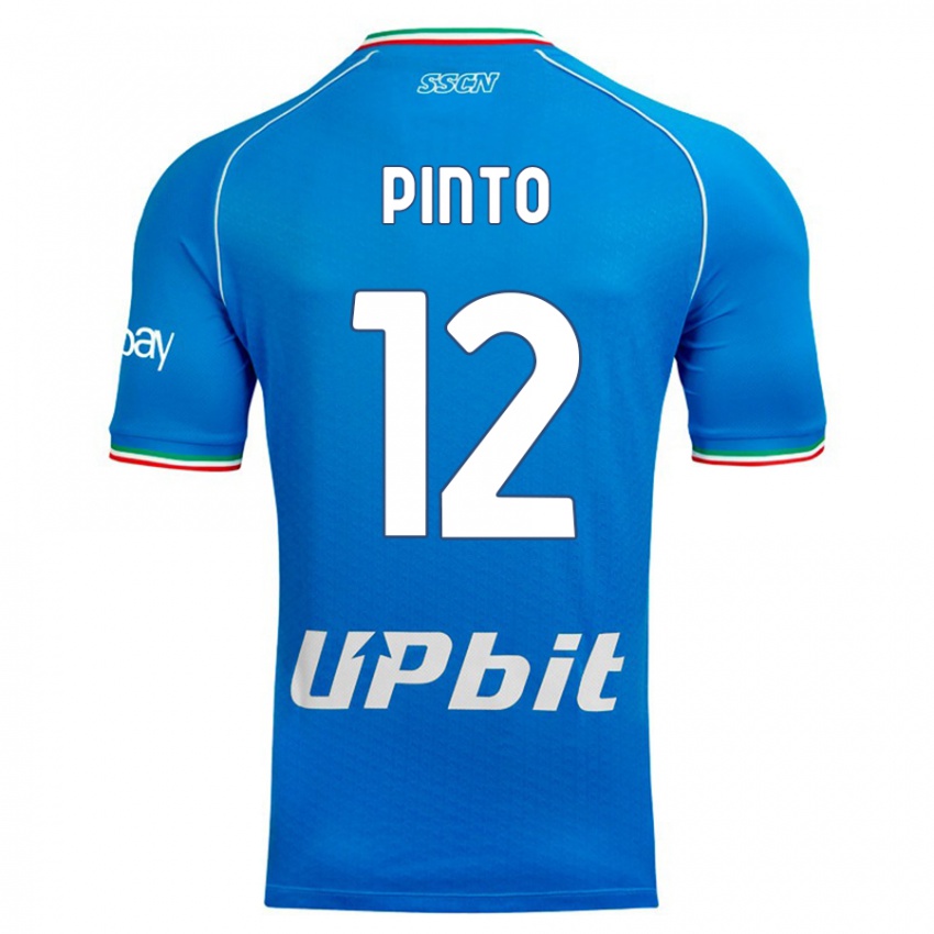 Herren Ciro Pinto #12 Himmelblau Heimtrikot Trikot 2023/24 T-Shirt Österreich