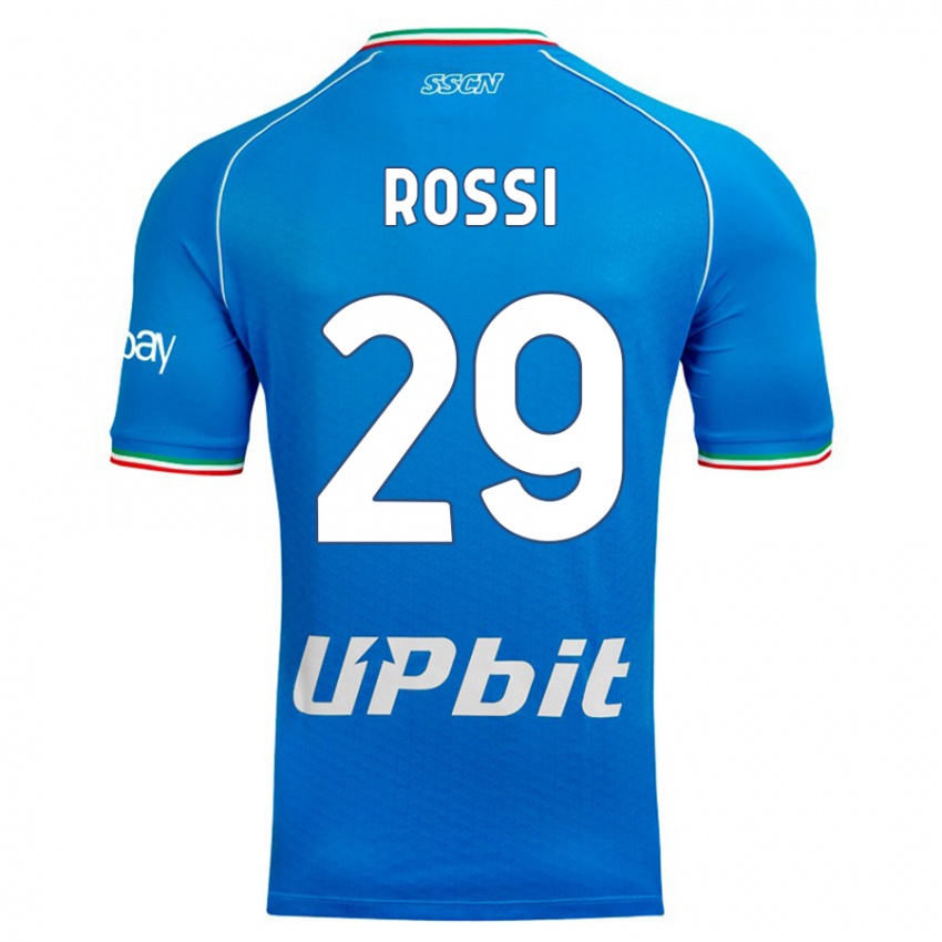 Herren Francesco Rossi #29 Himmelblau Heimtrikot Trikot 2023/24 T-Shirt Österreich