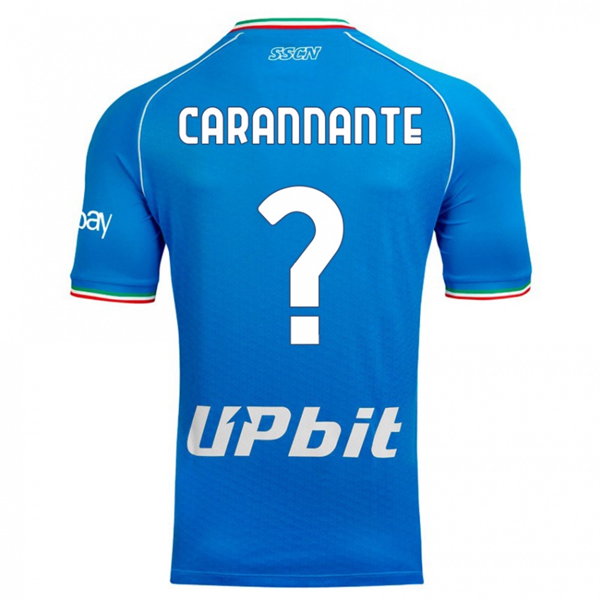 Herren Lorenzo Carannante #0 Himmelblau Heimtrikot Trikot 2023/24 T-Shirt Österreich