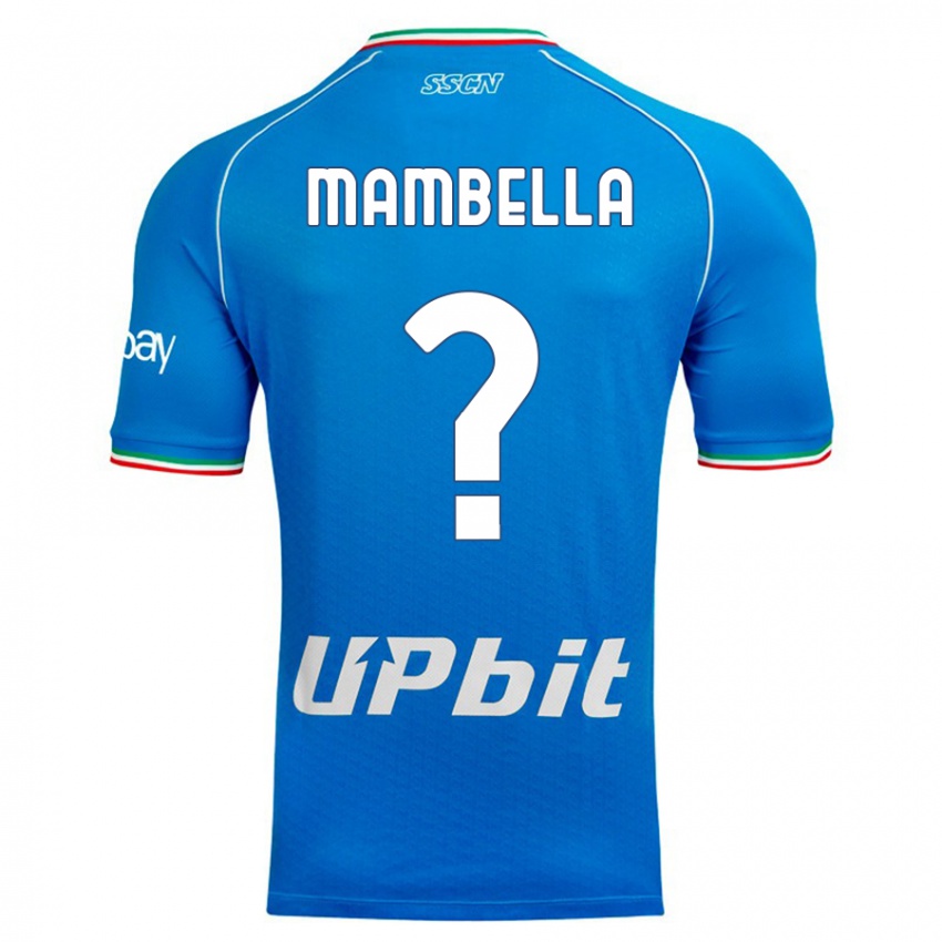 Herren Andrea Mambella #0 Himmelblau Heimtrikot Trikot 2023/24 T-Shirt Österreich