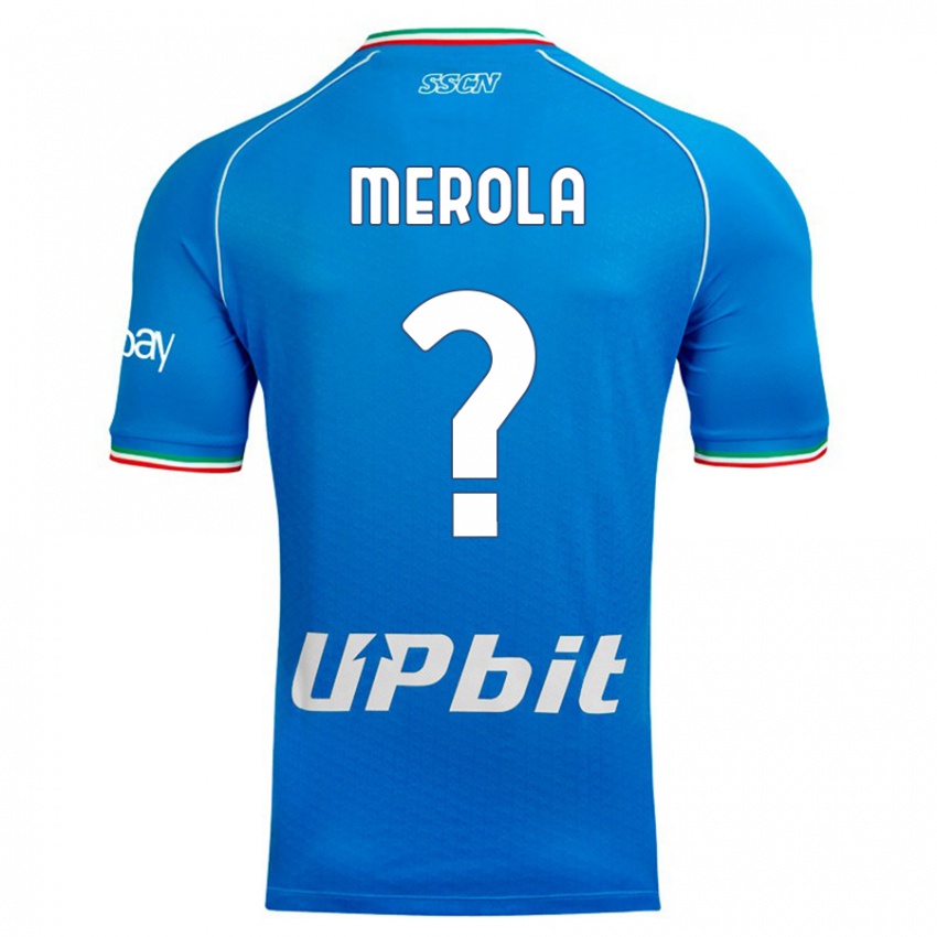 Herren Marco Merola #0 Himmelblau Heimtrikot Trikot 2023/24 T-Shirt Österreich