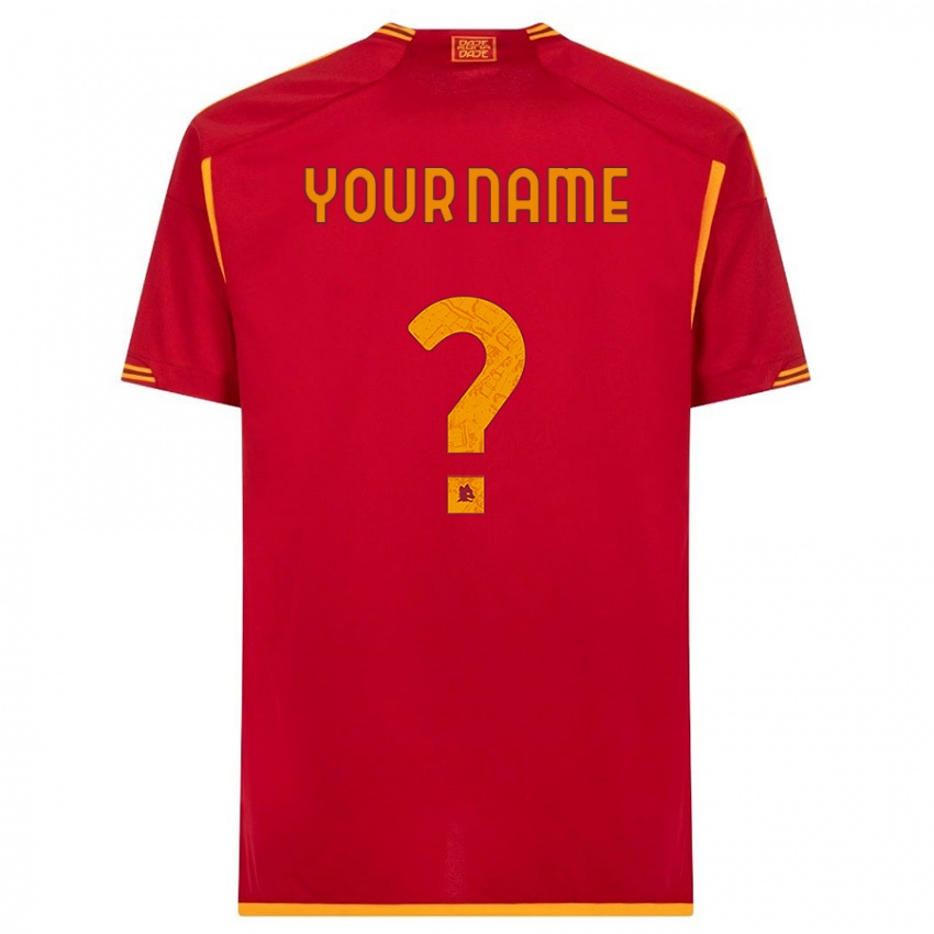 Herren Ihren Namen #0 Rot Heimtrikot Trikot 2023/24 T-Shirt Österreich