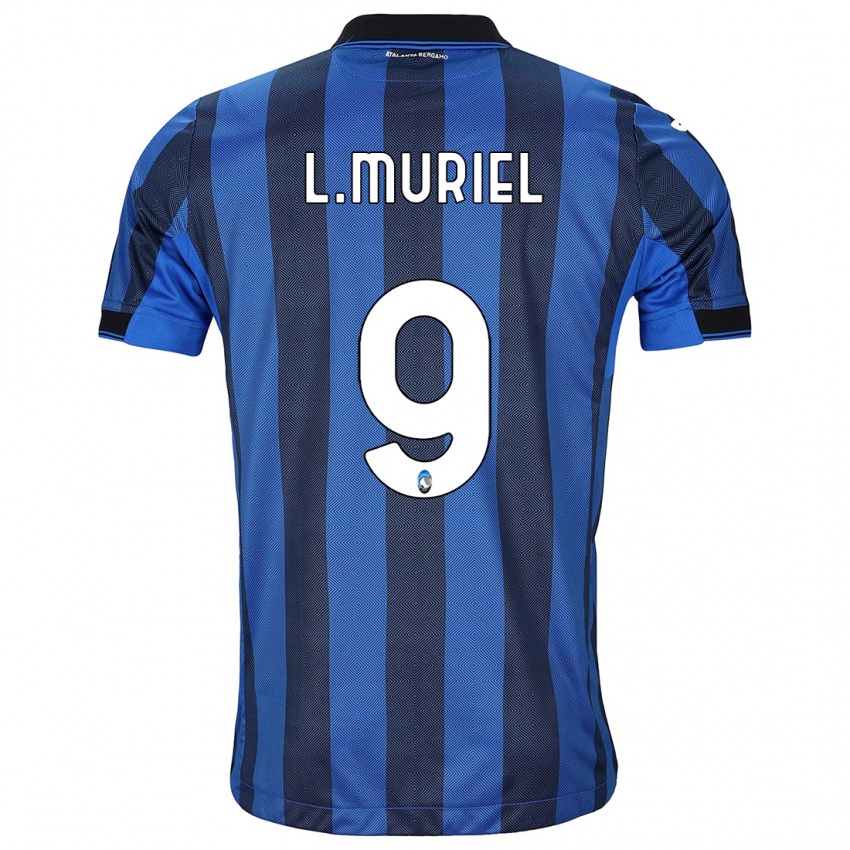Herren Luis Muriel #9 Schwarz Blau Heimtrikot Trikot 2023/24 T-Shirt Österreich