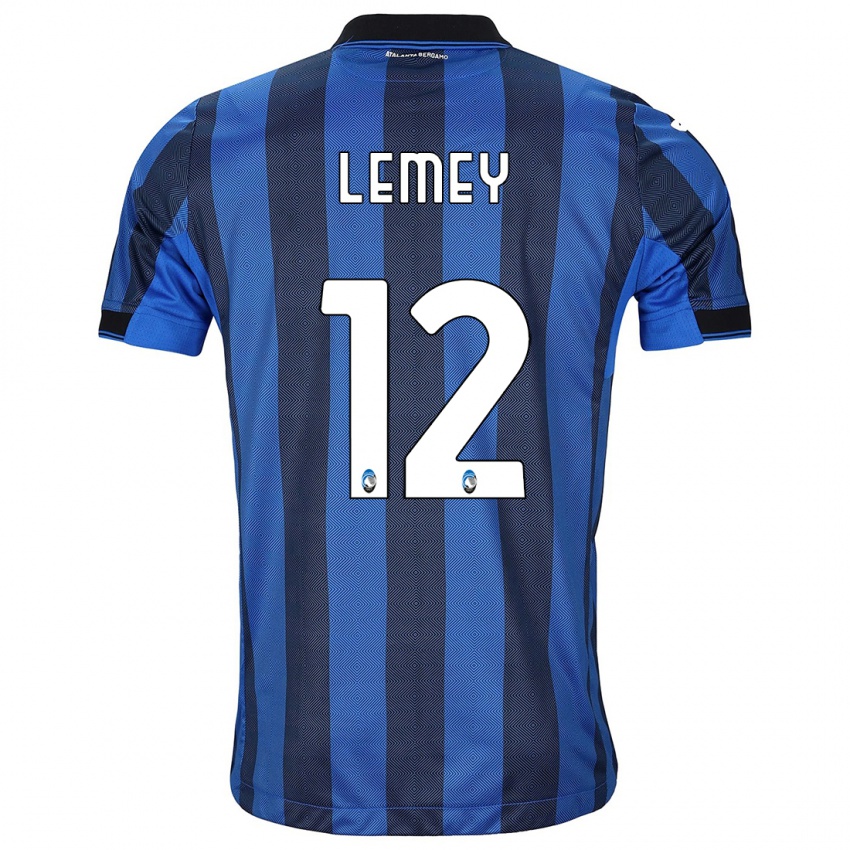 Herren Diede Lemey #12 Schwarz Blau Heimtrikot Trikot 2023/24 T-Shirt Österreich
