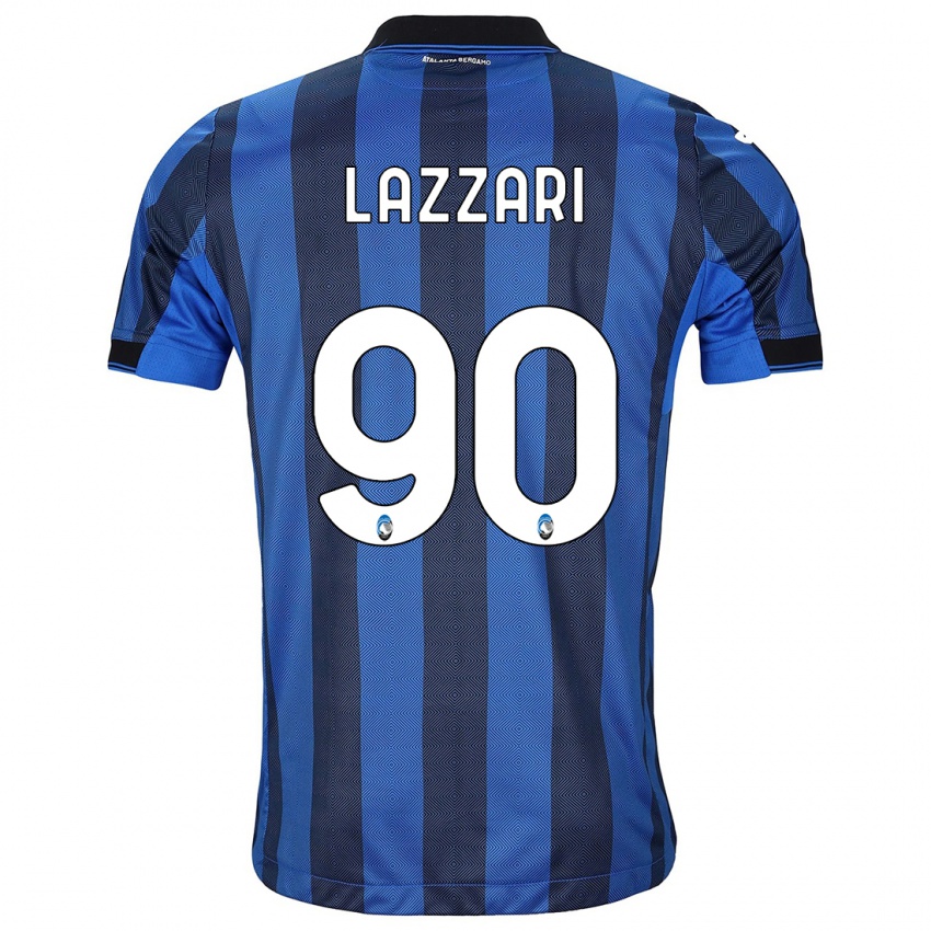 Herren Ilaria Lazzari #90 Schwarz Blau Heimtrikot Trikot 2023/24 T-Shirt Österreich