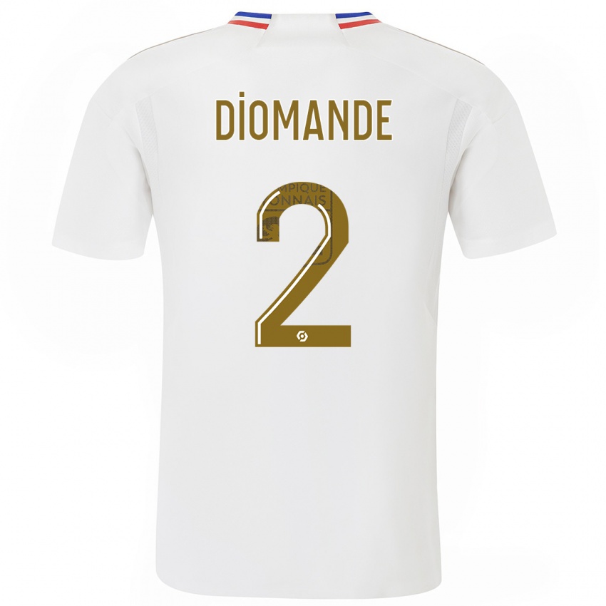 Herren Sinaly Diomande #2 Weiß Heimtrikot Trikot 2023/24 T-Shirt Österreich