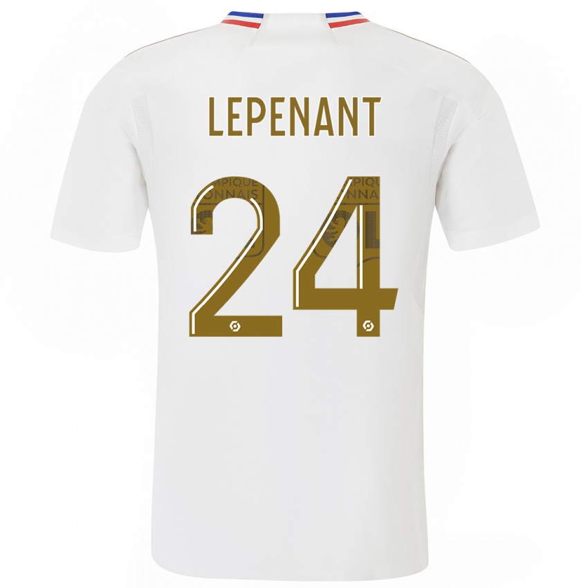 Herren Johann Lepenant #24 Weiß Heimtrikot Trikot 2023/24 T-Shirt Österreich