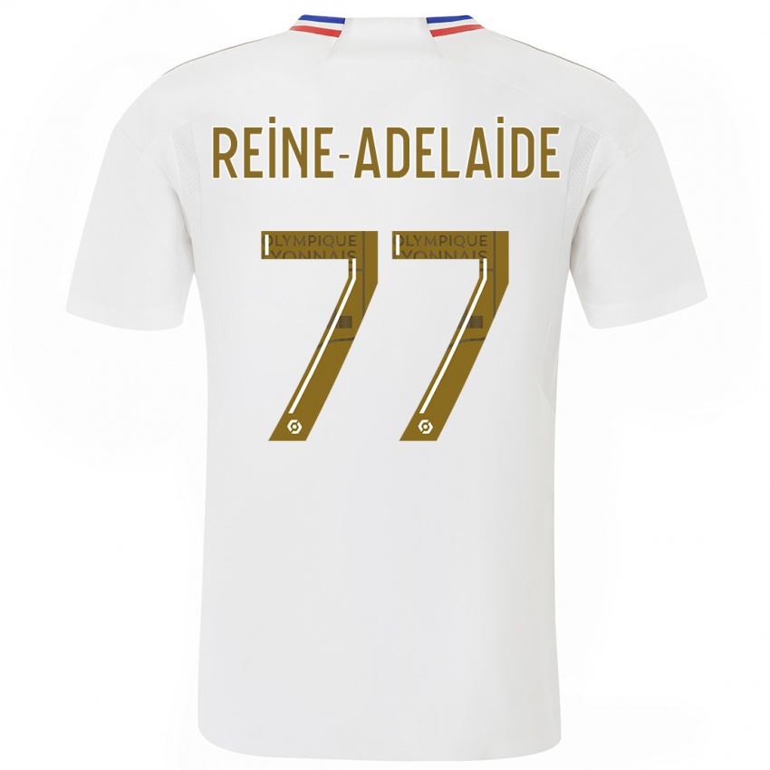 Herren Jeff Reine-Adelaide #77 Weiß Heimtrikot Trikot 2023/24 T-Shirt Österreich