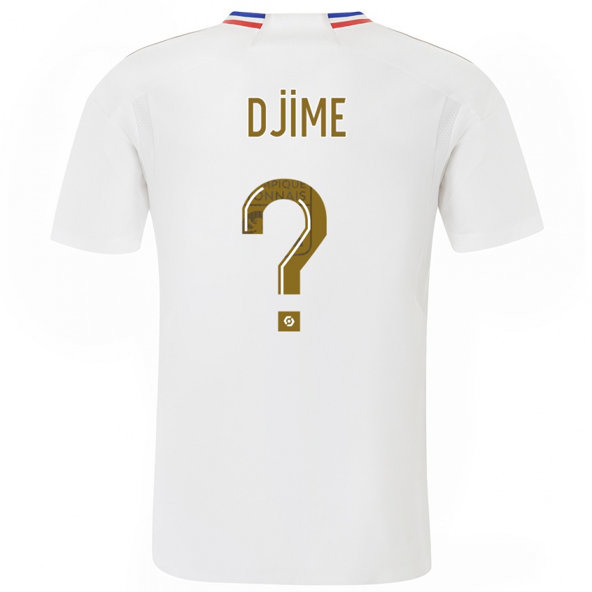 Herren Ahmed Djime #0 Weiß Heimtrikot Trikot 2023/24 T-Shirt Österreich