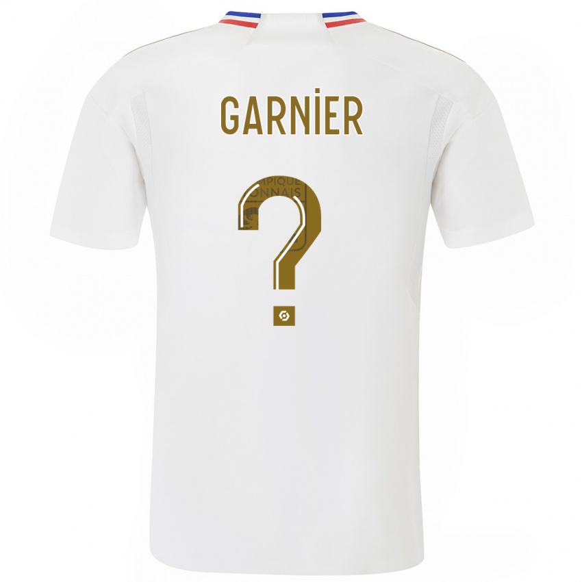 Herren Erawan Garnier #0 Weiß Heimtrikot Trikot 2023/24 T-Shirt Österreich
