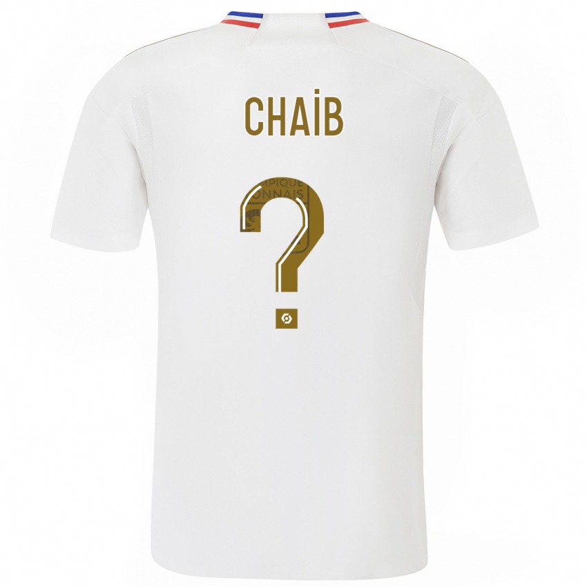 Herren Yacine Chaib #0 Weiß Heimtrikot Trikot 2023/24 T-Shirt Österreich