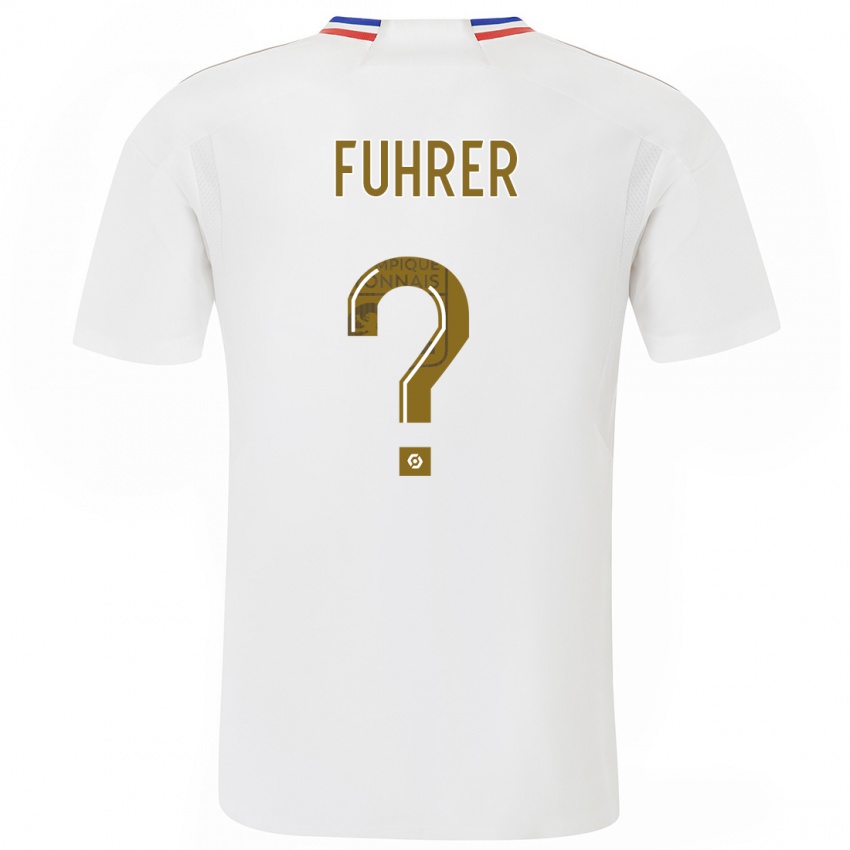 Herren Pape Fuhrer #0 Weiß Heimtrikot Trikot 2023/24 T-Shirt Österreich