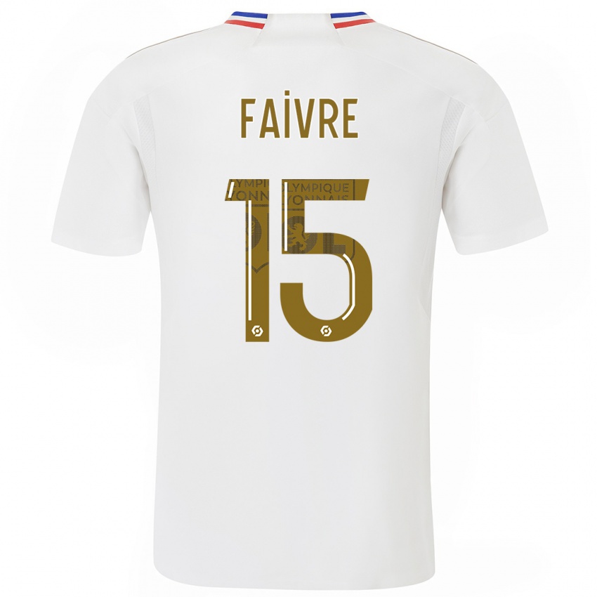 Herren Romain Faivre #15 Weiß Heimtrikot Trikot 2023/24 T-Shirt Österreich