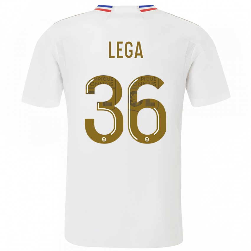 Herren Sekou Lega #36 Weiß Heimtrikot Trikot 2023/24 T-Shirt Österreich
