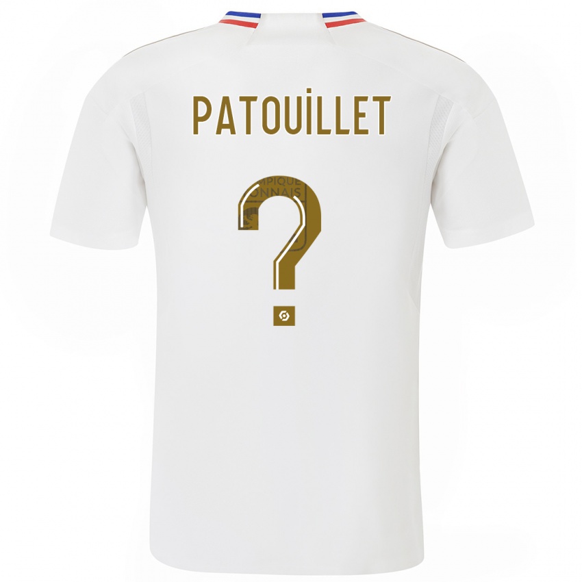 Herren Mathieu Patouillet #0 Weiß Heimtrikot Trikot 2023/24 T-Shirt Österreich