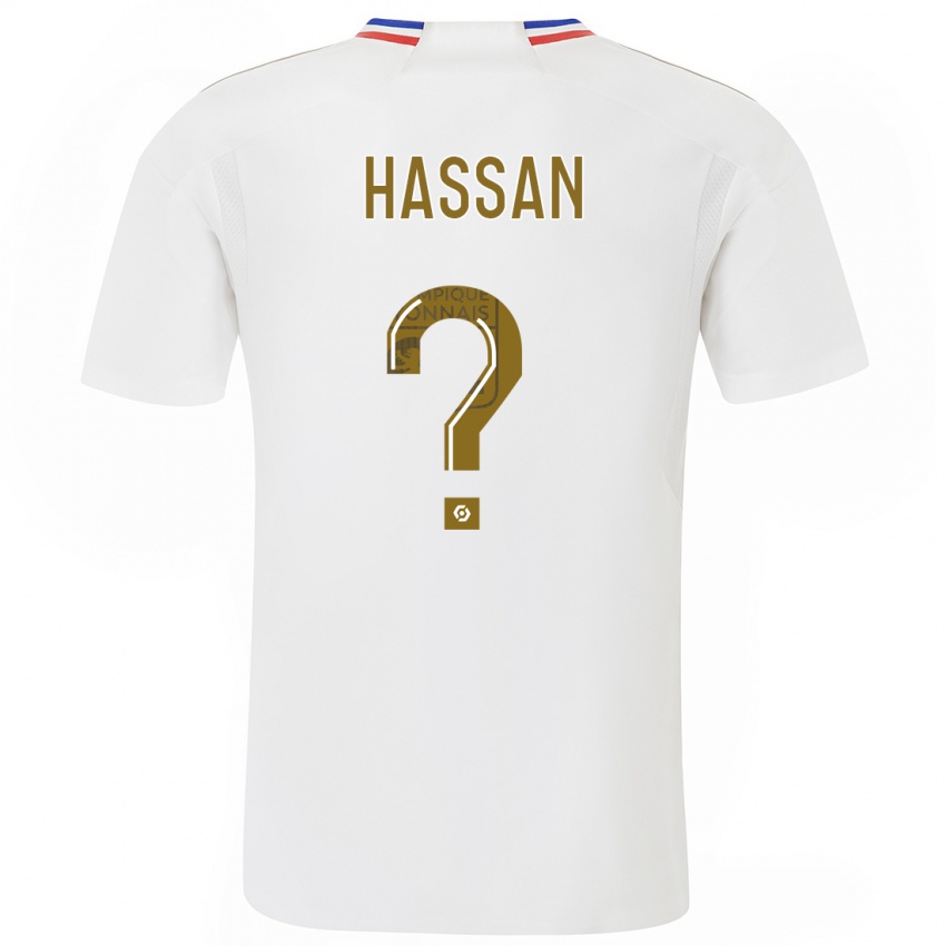 Herren Ali Hassan #0 Weiß Heimtrikot Trikot 2023/24 T-Shirt Österreich