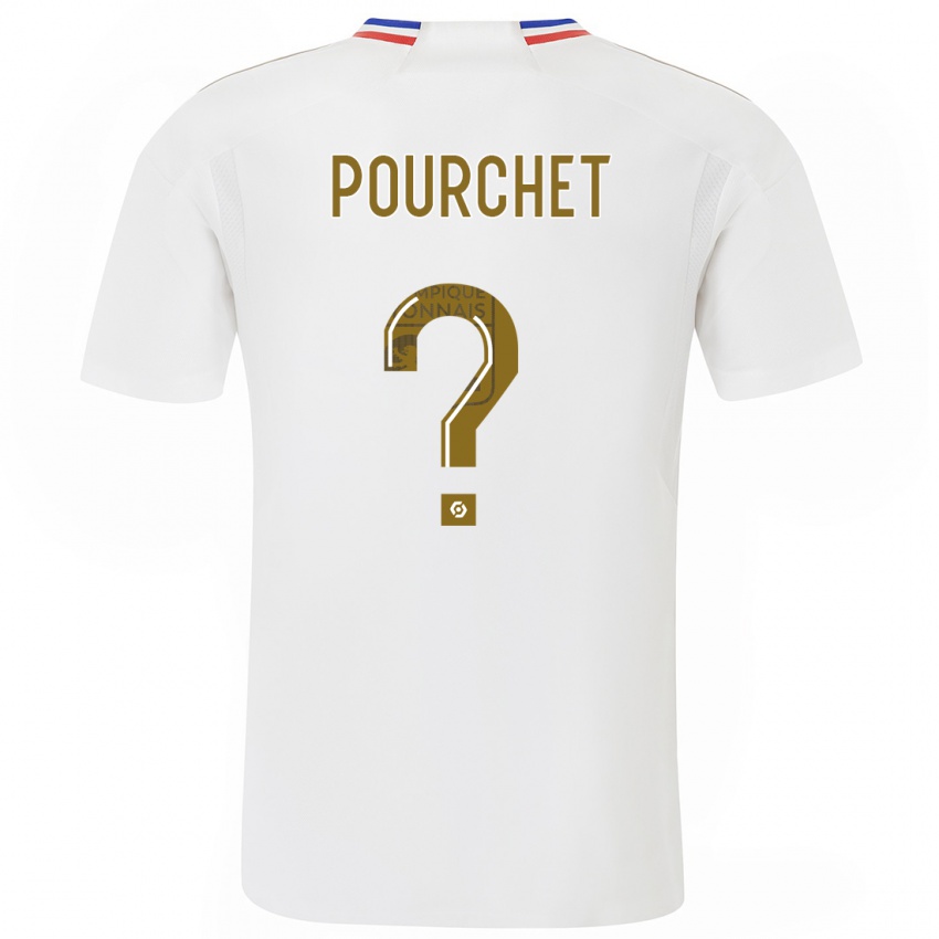 Herren Esteban Pourchet #0 Weiß Heimtrikot Trikot 2023/24 T-Shirt Österreich