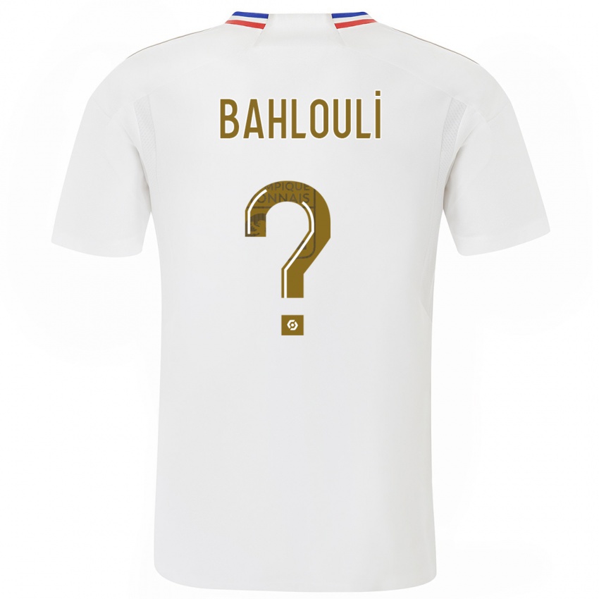 Herren Djibrail Bahlouli #0 Weiß Heimtrikot Trikot 2023/24 T-Shirt Österreich