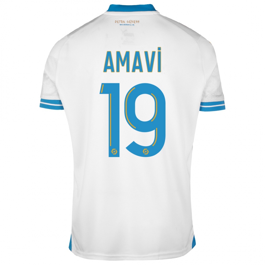 Herren Jordan Amavi #19 Weiß Heimtrikot Trikot 2023/24 T-Shirt Österreich