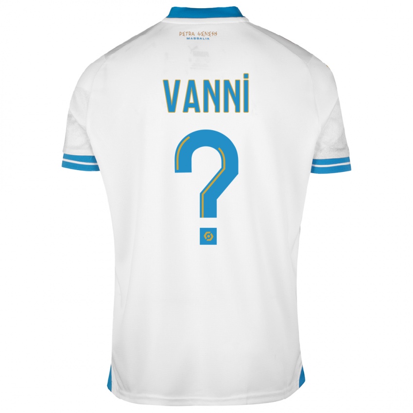 Herren Fabio Vanni #0 Weiß Heimtrikot Trikot 2023/24 T-Shirt Österreich