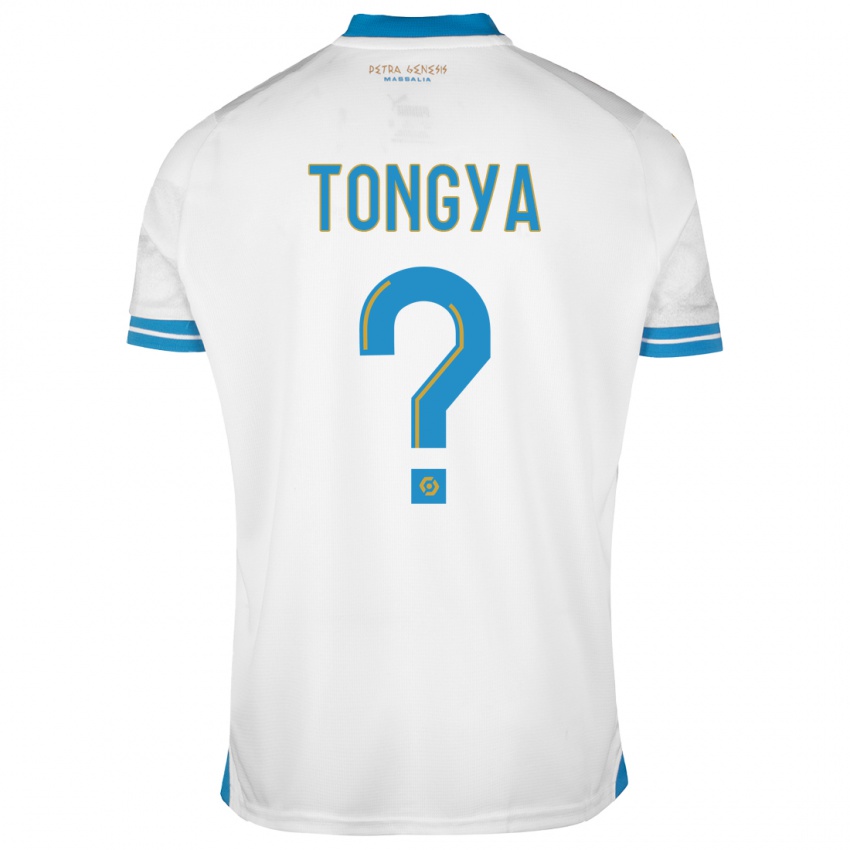 Herren Franco Tongya #0 Weiß Heimtrikot Trikot 2023/24 T-Shirt Österreich