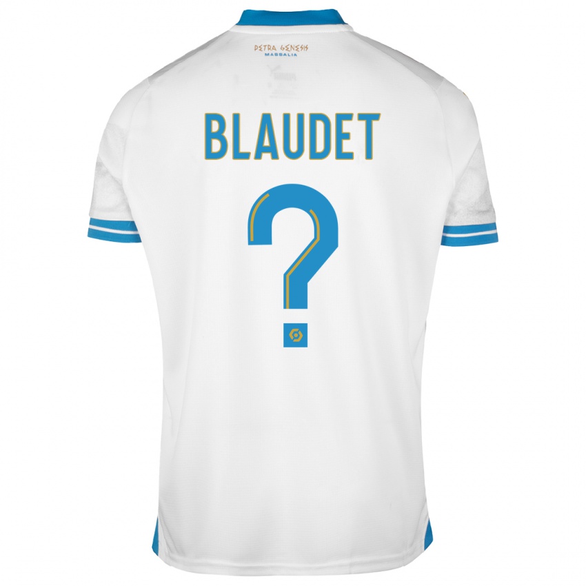 Herren David Blaudet #0 Weiß Heimtrikot Trikot 2023/24 T-Shirt Österreich