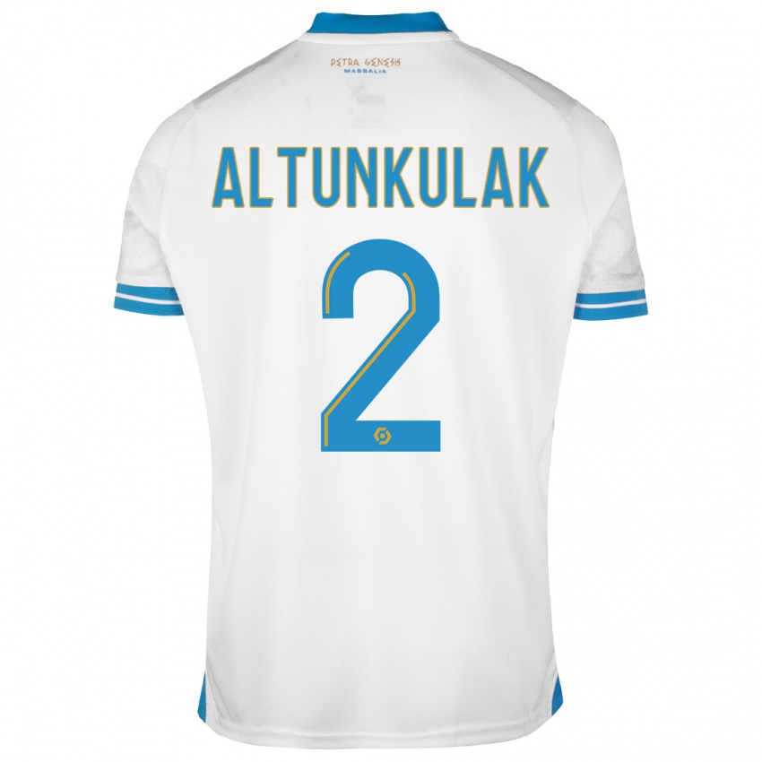 Herren Selen Altunkulak #2 Weiß Heimtrikot Trikot 2023/24 T-Shirt Österreich