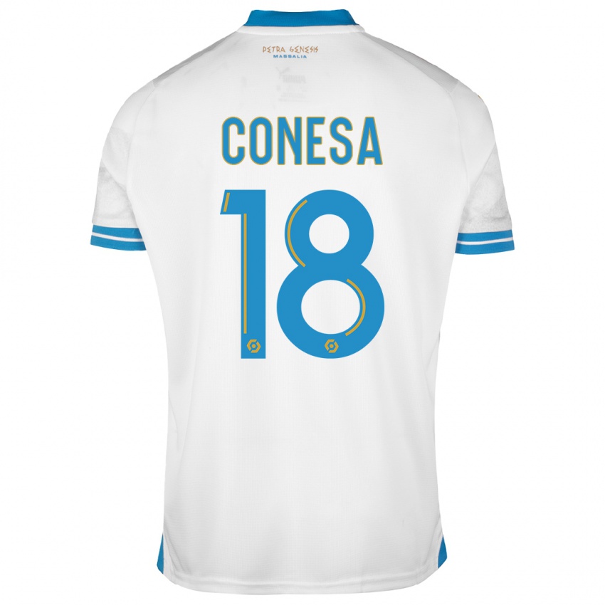 Herren Anna Conesa #18 Weiß Heimtrikot Trikot 2023/24 T-Shirt Österreich