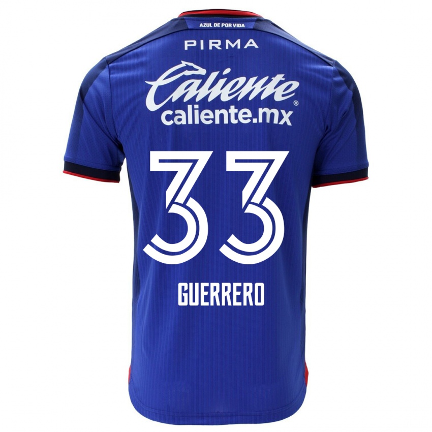 Herren Rafael Guerrero #33 Blau Heimtrikot Trikot 2023/24 T-Shirt Österreich