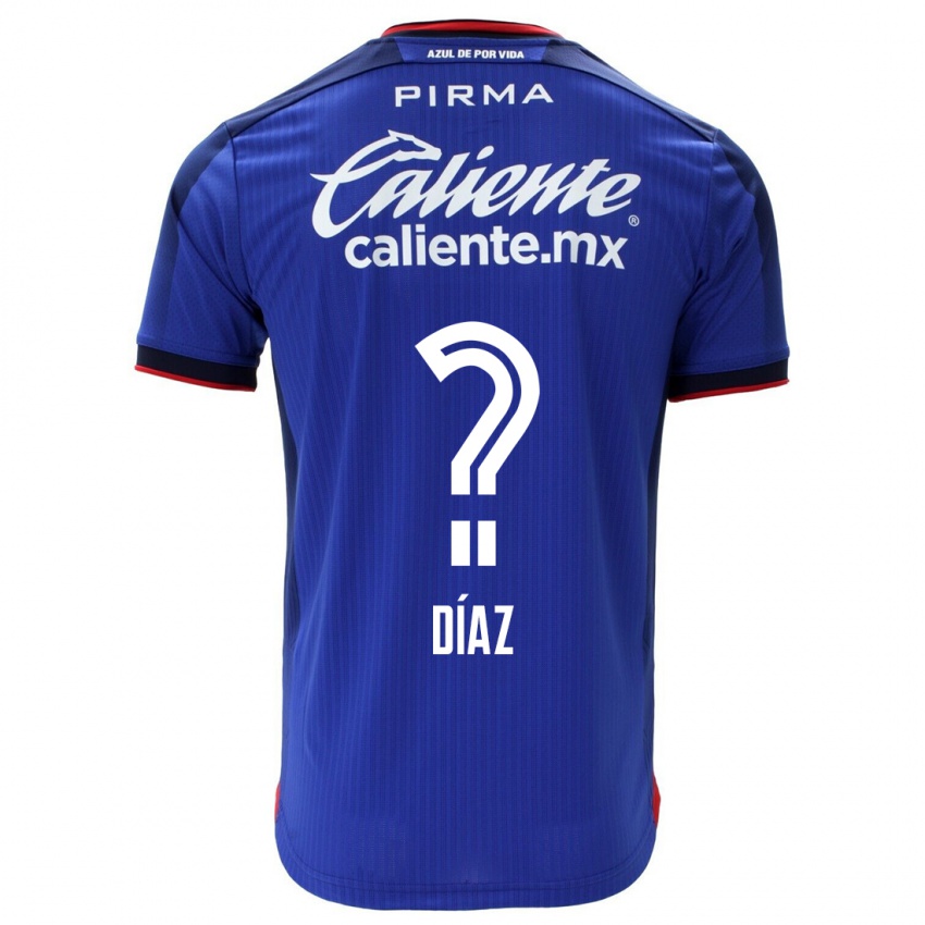 Herren Josué Díaz #0 Blau Heimtrikot Trikot 2023/24 T-Shirt Österreich