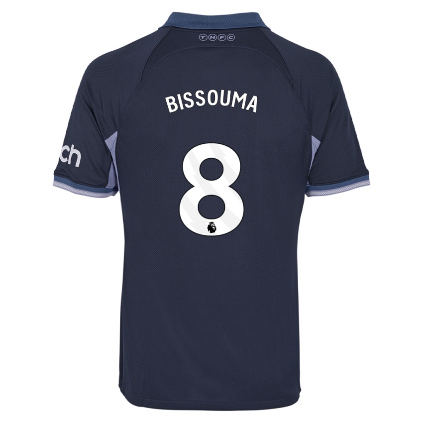 Herren Yves Bissouma #8 Dunkelblau Auswärtstrikot Trikot 2023/24 T-Shirt Österreich