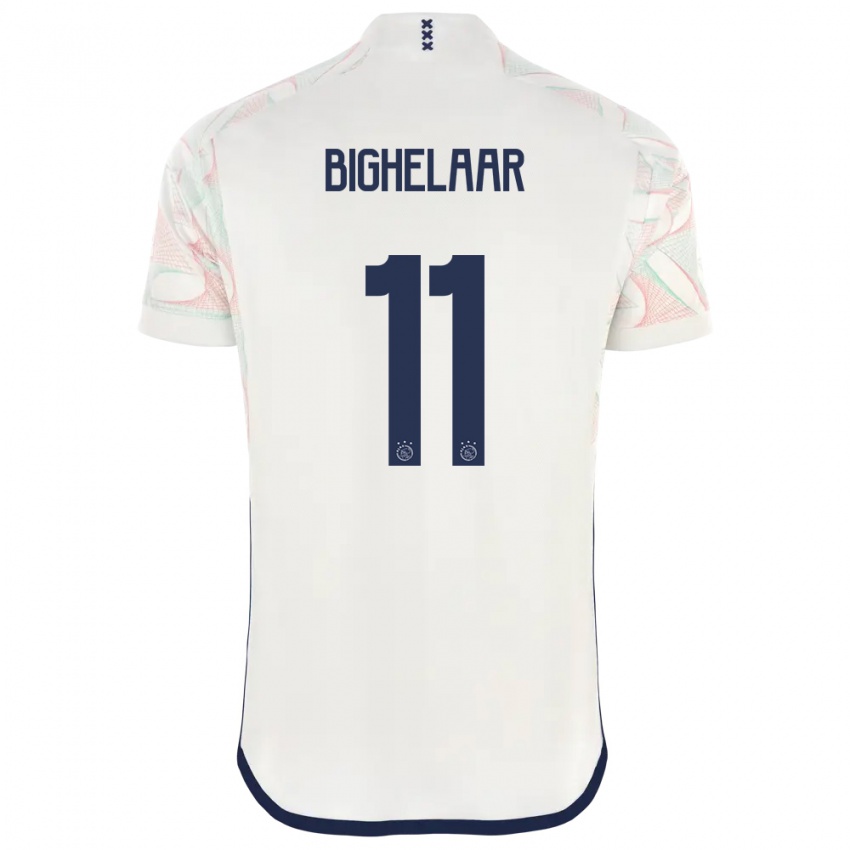 Herren Marjolijn Van Den Bighelaar #11 Weiß Auswärtstrikot Trikot 2023/24 T-Shirt Österreich