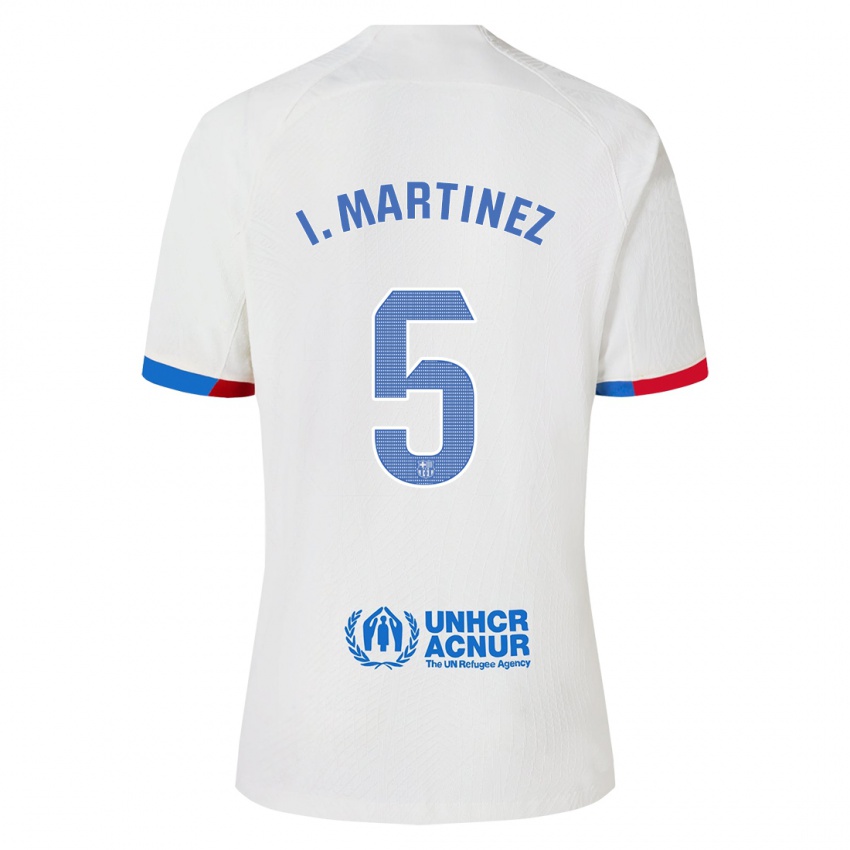Herren Inigo Martinez #5 Weiß Auswärtstrikot Trikot 2023/24 T-Shirt Österreich