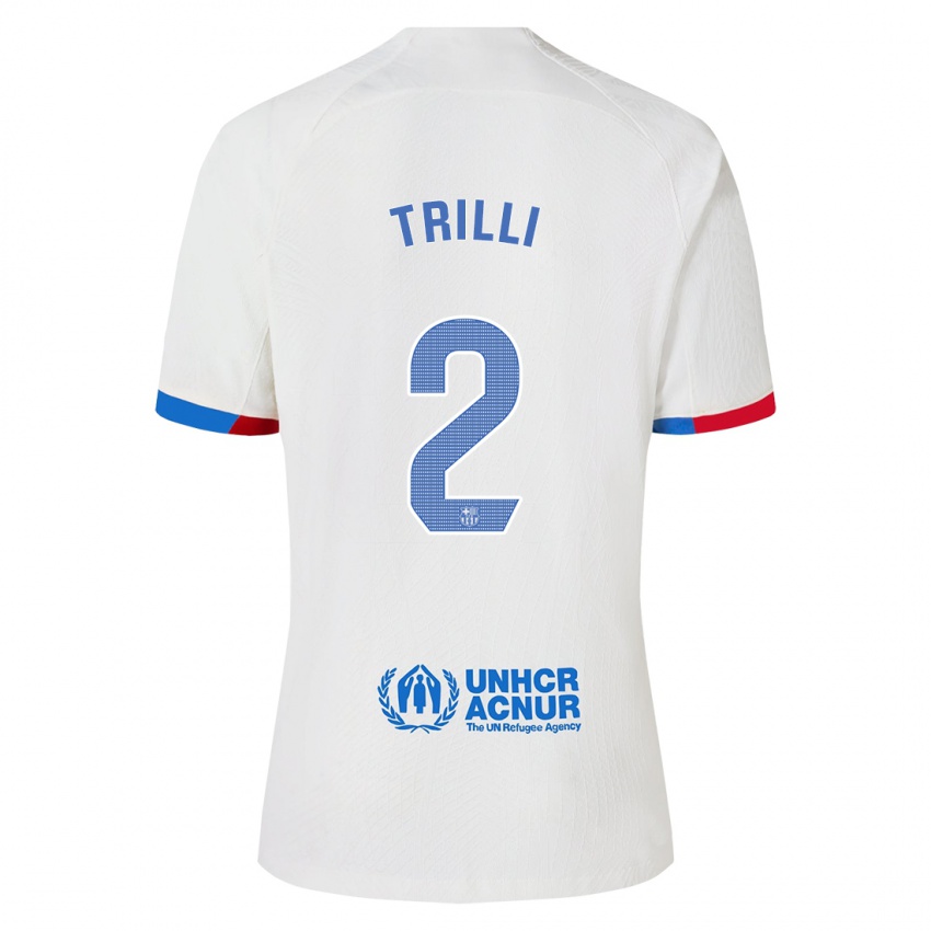 Herren Trilli #2 Weiß Auswärtstrikot Trikot 2023/24 T-Shirt Österreich