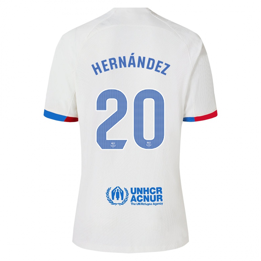 Herren Unai Hernández #20 Weiß Auswärtstrikot Trikot 2023/24 T-Shirt Österreich
