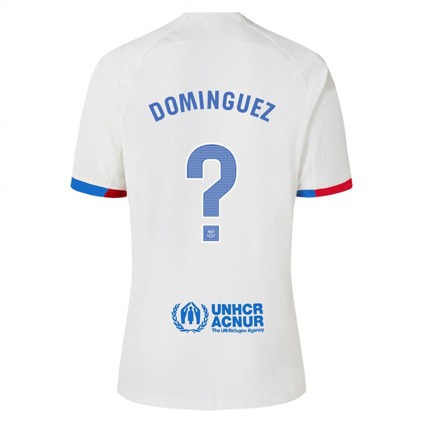 Herren Sergi Dominguez #0 Weiß Auswärtstrikot Trikot 2023/24 T-Shirt Österreich