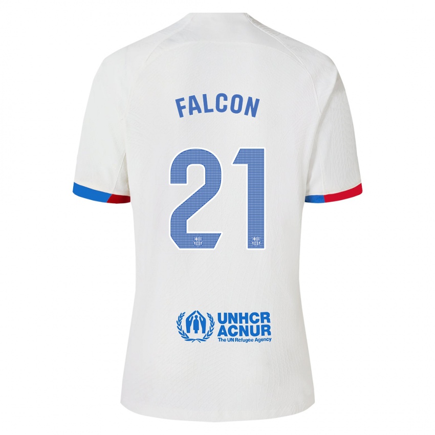 Herren Andrea Falcon #21 Weiß Auswärtstrikot Trikot 2023/24 T-Shirt Österreich