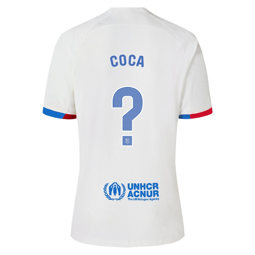 Herren Jan Coca #0 Weiß Auswärtstrikot Trikot 2023/24 T-Shirt Österreich