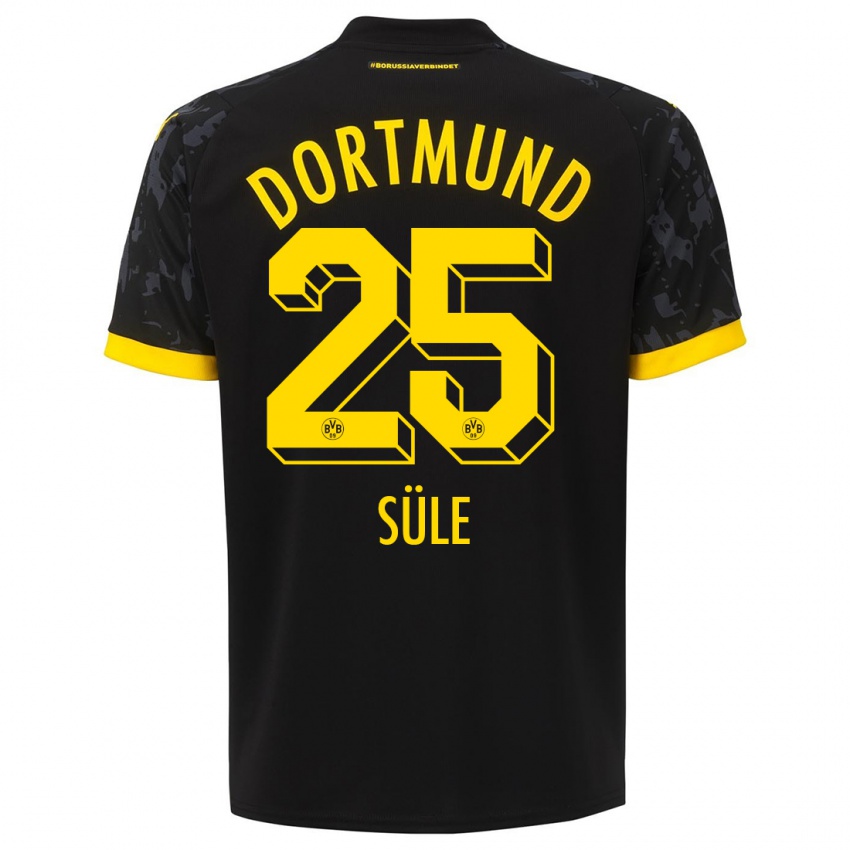 Herren Niklas Süle #25 Schwarz Auswärtstrikot Trikot 2023/24 T-Shirt Österreich