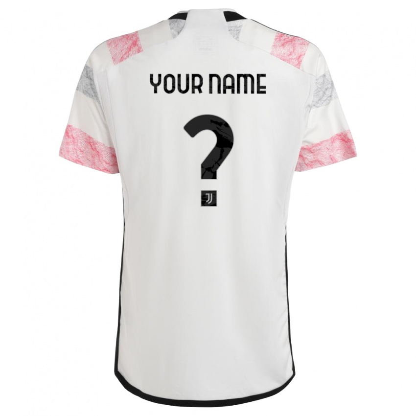 Herren Ihren Namen #0 Weiß Rosa Auswärtstrikot Trikot 2023/24 T-Shirt Österreich