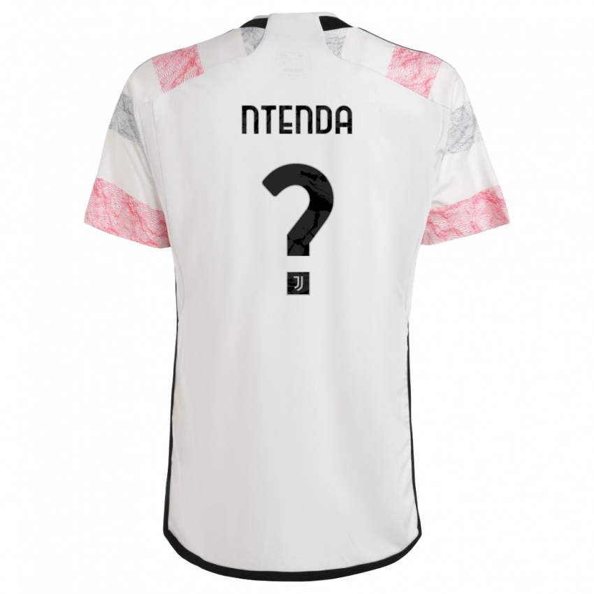 Herren Jean-Claude Ntenda #0 Weiß Rosa Auswärtstrikot Trikot 2023/24 T-Shirt Österreich