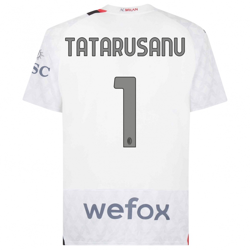 Herren Ciprian Tatarusanu #1 Weiß Auswärtstrikot Trikot 2023/24 T-Shirt Österreich