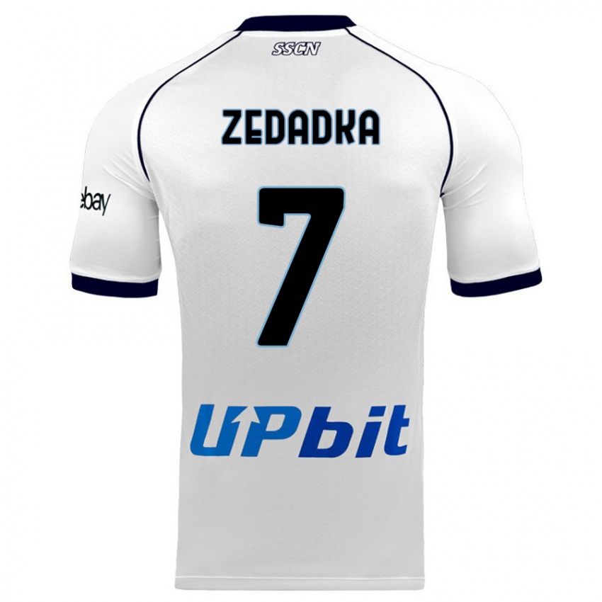 Herren Karim Zedadka #7 Weiß Auswärtstrikot Trikot 2023/24 T-Shirt Österreich