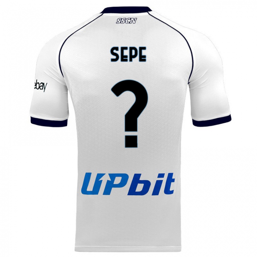 Herren Mauro Sepe #0 Weiß Auswärtstrikot Trikot 2023/24 T-Shirt Österreich