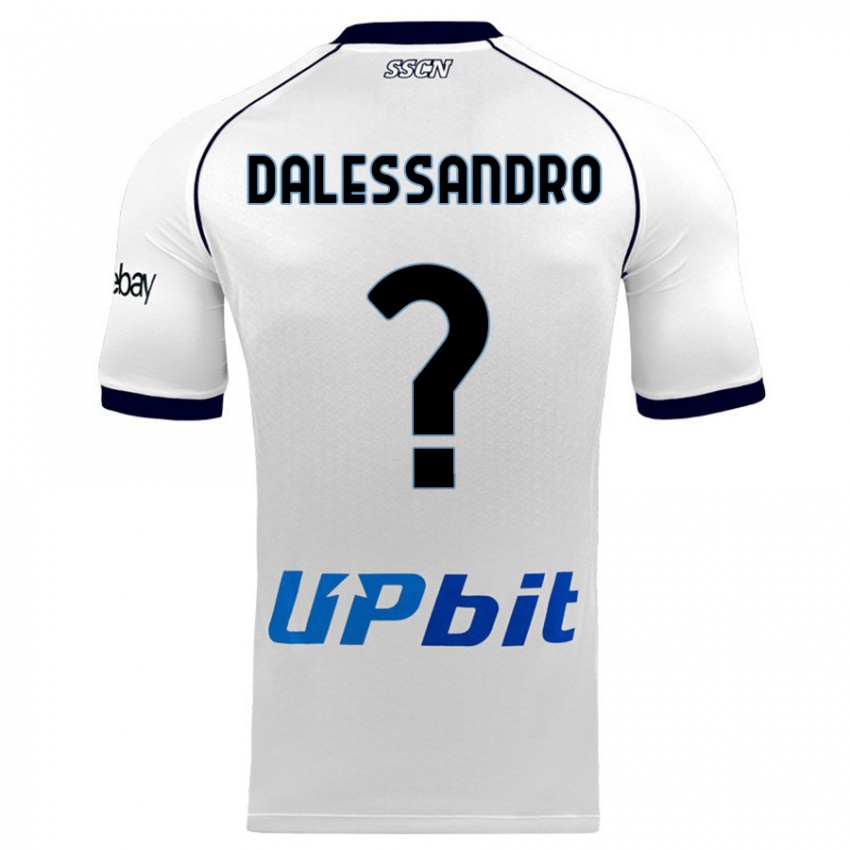 Herren Nicola Dalessandro #0 Weiß Auswärtstrikot Trikot 2023/24 T-Shirt Österreich