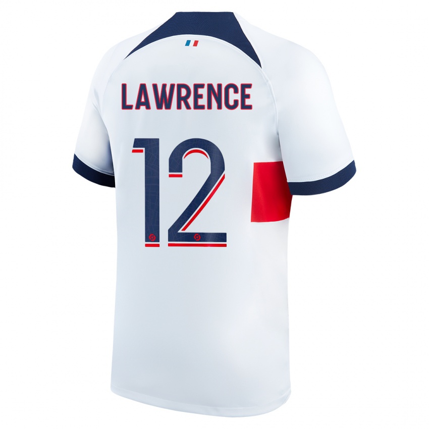 Herren Ashley Lawrence #12 Weiß Auswärtstrikot Trikot 2023/24 T-Shirt Österreich